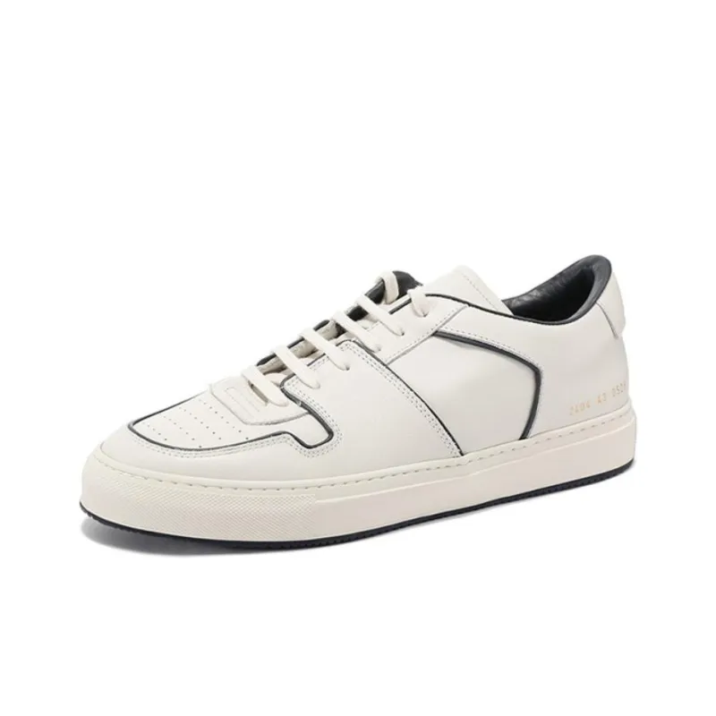 COMMON PROJECTS Low Top Skateboard Shoes Men's White-3