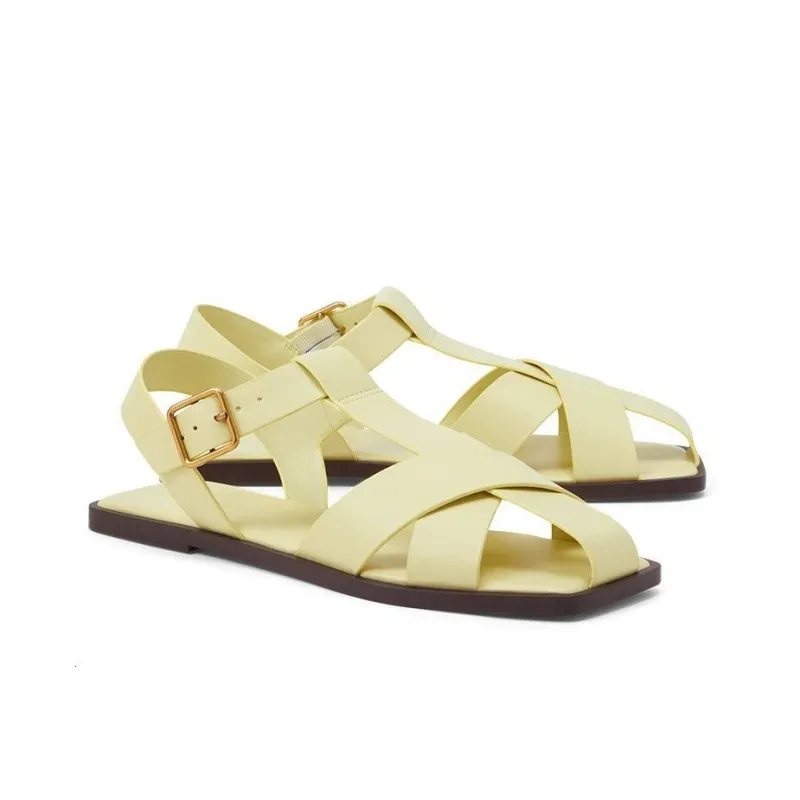 CHARLES&KEITH Stylish Sandal Women's Yellow-3