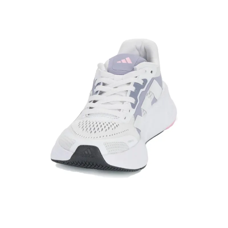 Adidas Questar 2 Cushioning Wear Resistant Low Top Running Shoes Men's White Gray-2