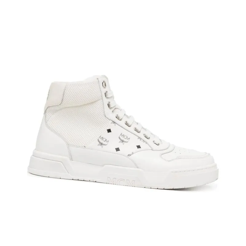 MCM Skyward Monogram High-top Sneakers-2