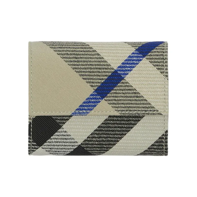 Burberry Cotton With Polyester Wallet Women's Moss Green-0