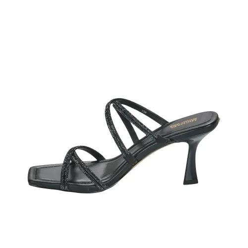 MICHAEL KORS Slip Resistant Slide Slippers Women's Black