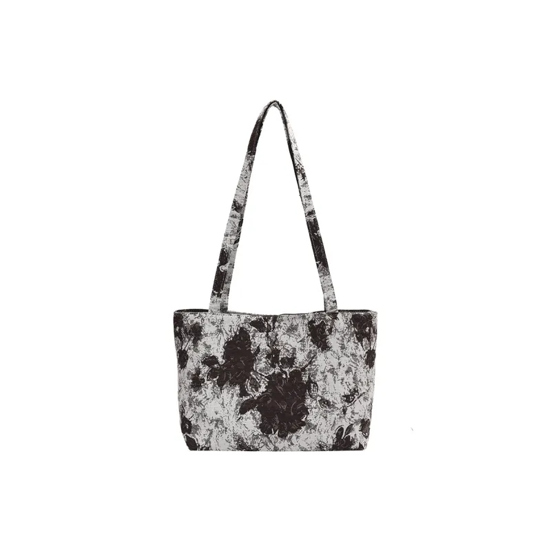 Parker Bear Fabric Tote Bag Shopping Bag Shoulder Bags Regular Unisex Coffee/Blue/Red/Black-0