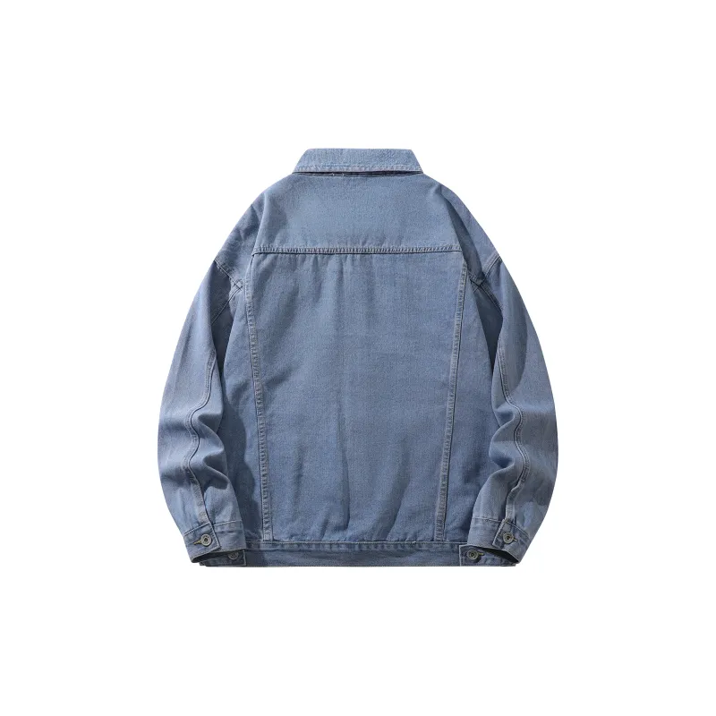 LA'T.WEEKEND Fall Denim Jackets Unisex-15