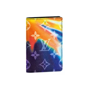 LOUIS VUITTON Pocket Organizer Sunset Monogram Multicolor