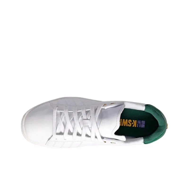 KSWISS Court 66 Lightweight And Breathable Low Top Skateboard Shoes Men's White-2