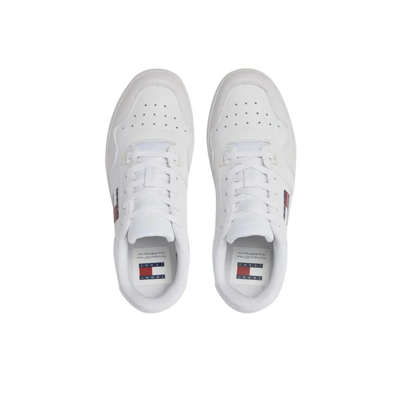 Tommy Hilfiger Low Top Skateboard Shoes Women's White-3