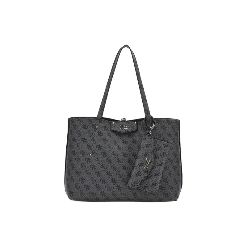 GUESS Polyurethane With Polyethylene Handbag Regular Women's Black-1