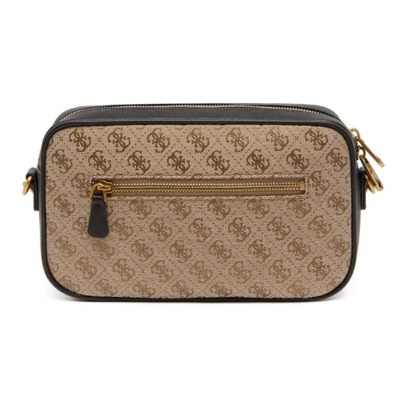 GUESS PU Camera Bag Shoulder Bag Crossbody Bag Regular Women's Brown & Black-2