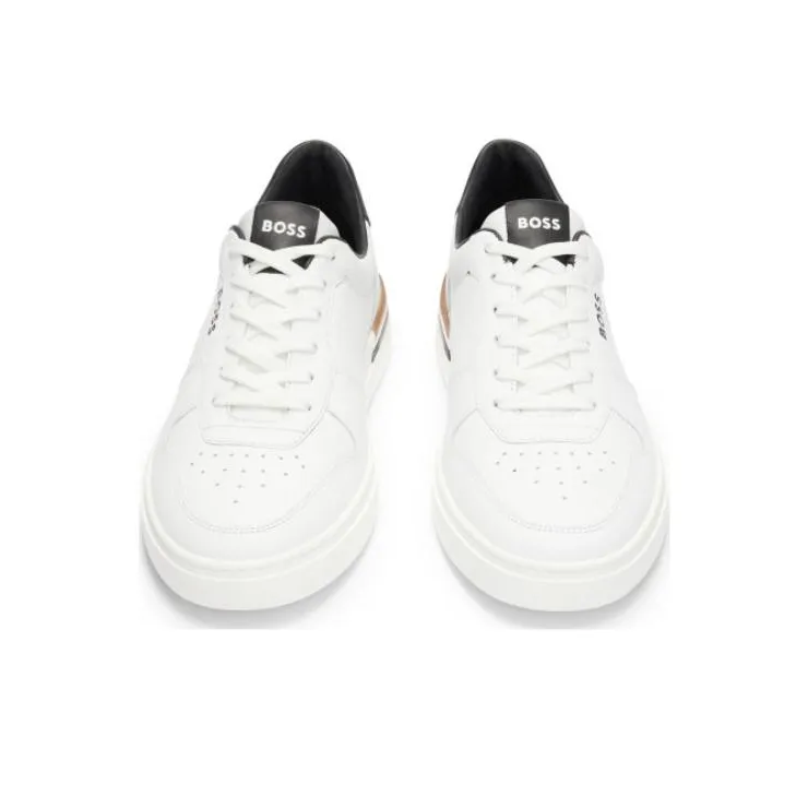 BOSS Cupsole Logo-print Sneakers-4