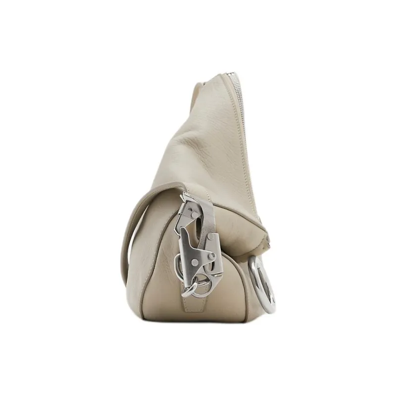 Burberry Knight Grain Calfskin Crossbody Bag, Shoulder Bag Women's Mist Color-1
