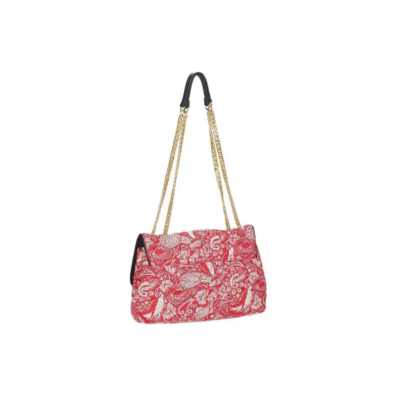 LOLLiPOPS Textile Shoulder Bag Women's Red-1