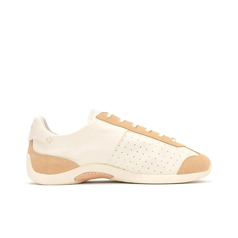 FOOT INDUSTRY Foot Industry German Army Trainers Unisex Antique White Khaki-1