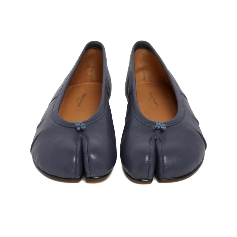 Maison Margiela Tabi Leather Ballerina Shoes-4