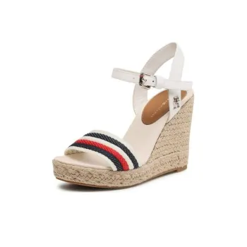 Tommy Hilfiger Strap Sandals 10cm Women's Beige