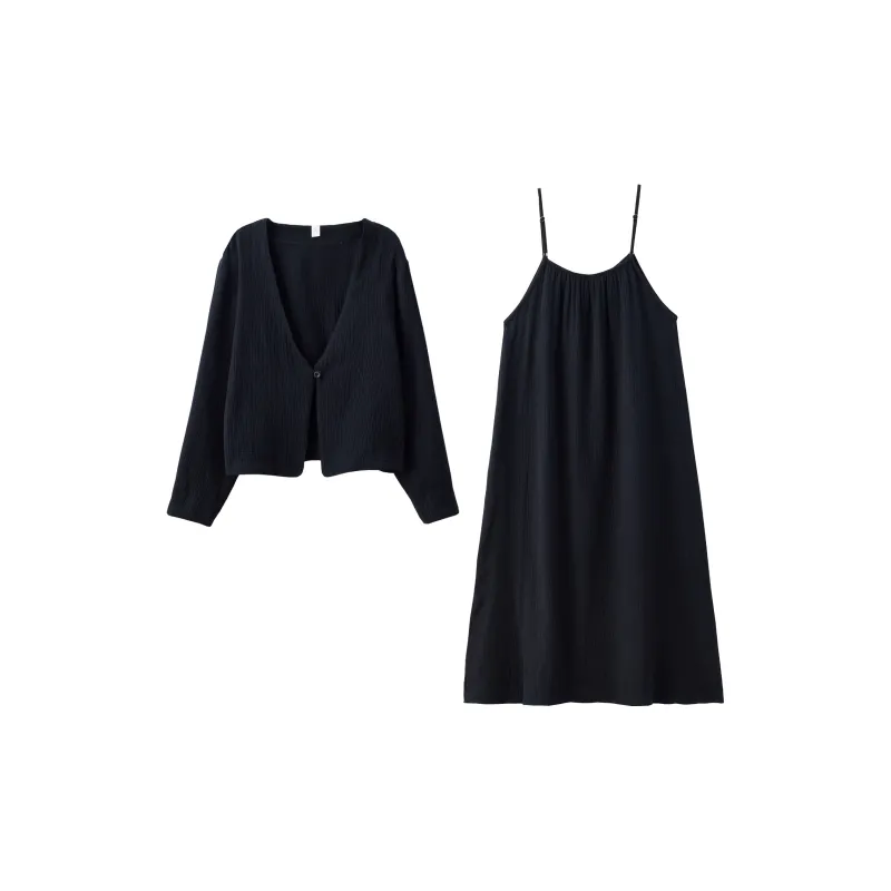 Redu SS24 Nightgown Women's Black-0