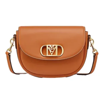 MCM Leather Shoulder Bag Women's