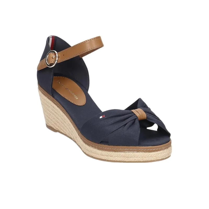 Tommy Hilfiger One Strap Sandals Women's Dark Blue-2