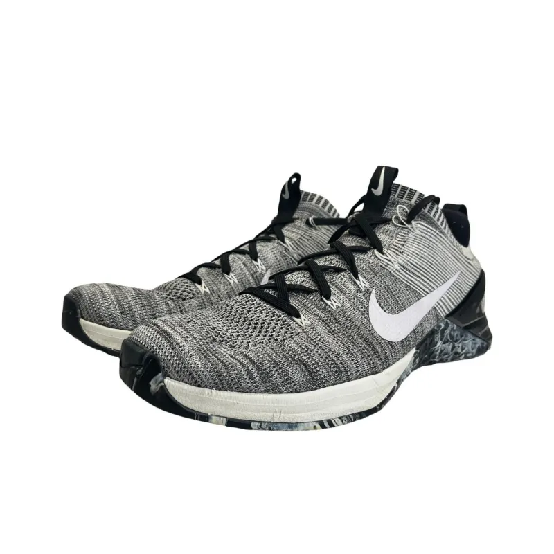 Nike Metcon 2 Anti-Slip Wear-Resistant Low-Top Training Shoes Men's Gray Black-2
