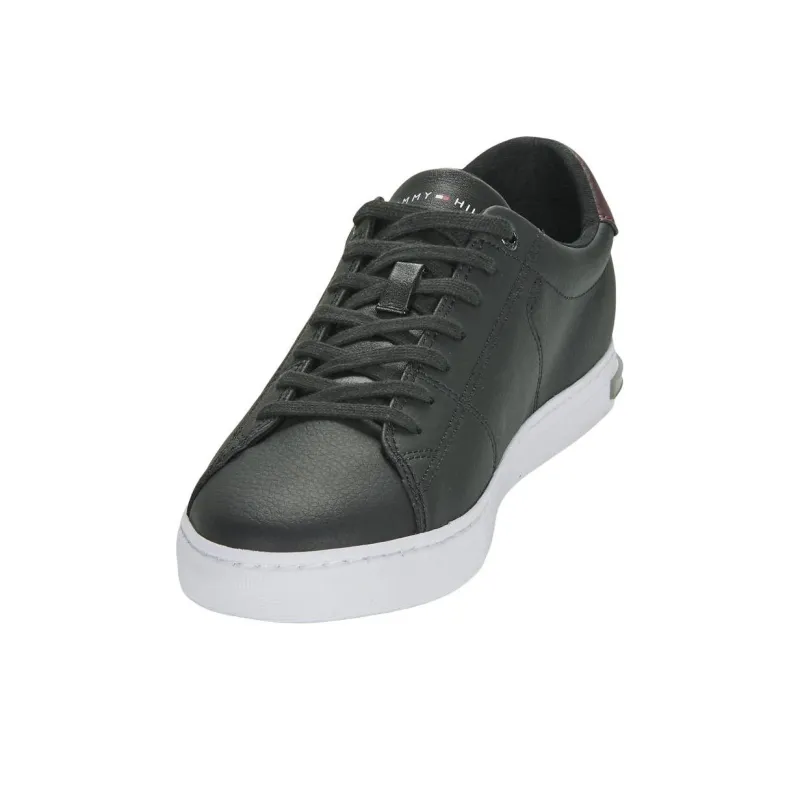 Tommy Hilfiger Lightweight Low Top Skateboard Shoes Men's Black-3