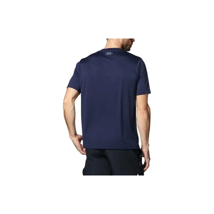 Under Armour UA Tech T Shirt Men's Marine Blue-1