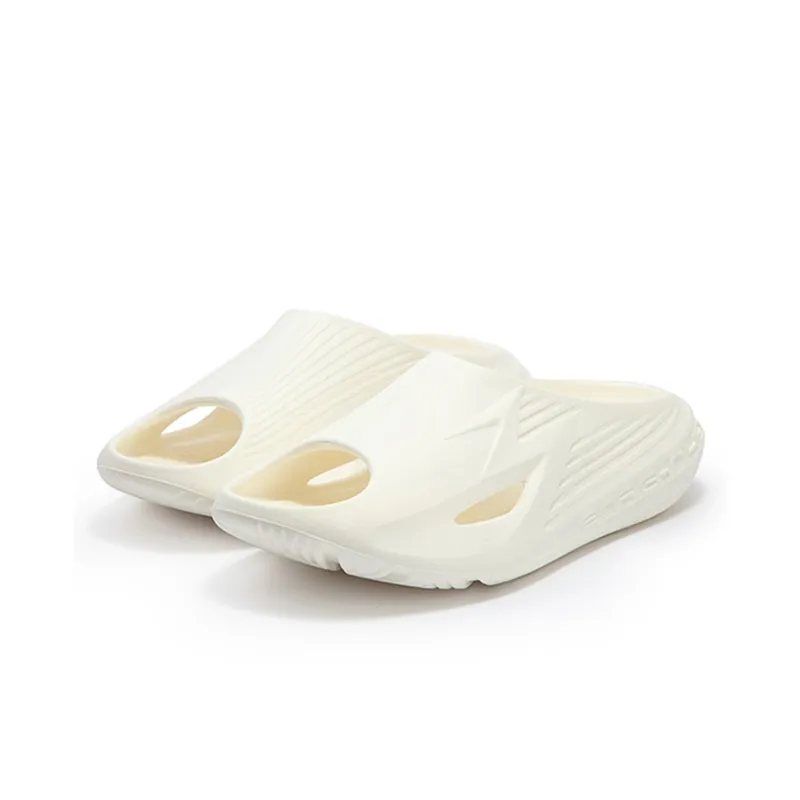 361° Slide Slippers Unisex White Black-2