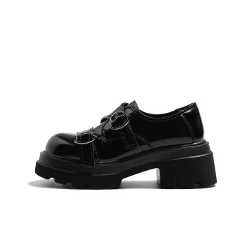 MIS. DANNY Loafers Women's Black/White/Brown