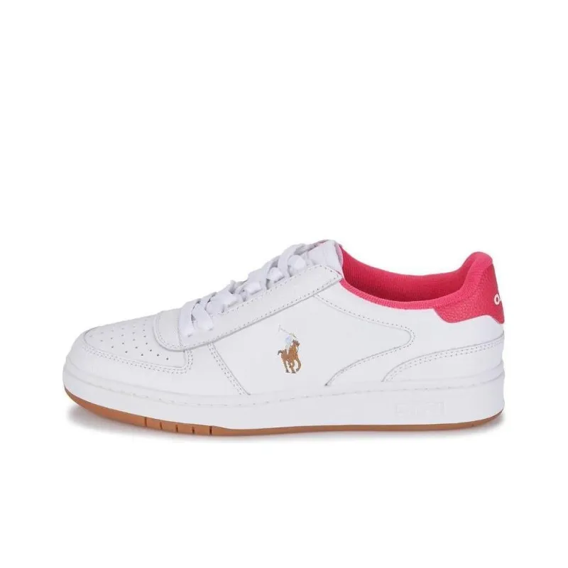 Polo Ralph Lauren Low Top Skateboard Shoes Women's White-0