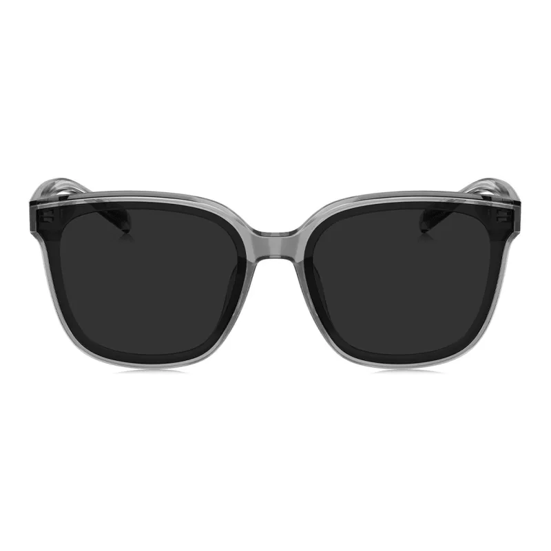 BOLON Plate Frame Square Sunglasses Unisex Black-7