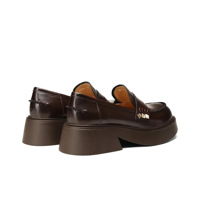 BOSSSUNWEN Loafers Women's Brown-9