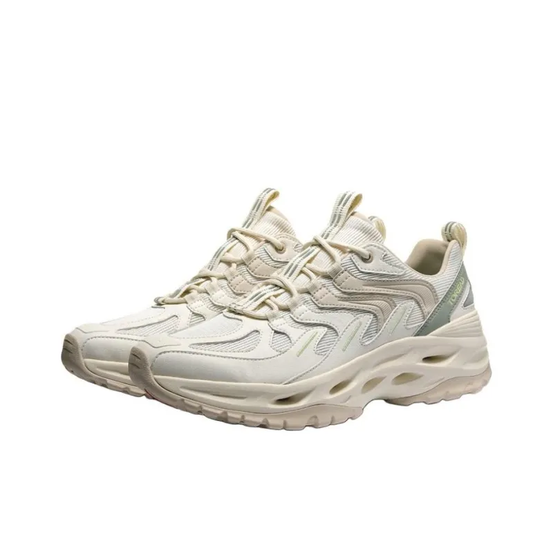 TOREAD Half A Yard Larger Anti Slip Wear Resistant Low Top Outdoor Shoes Men's Ecru \ Light Sand-1