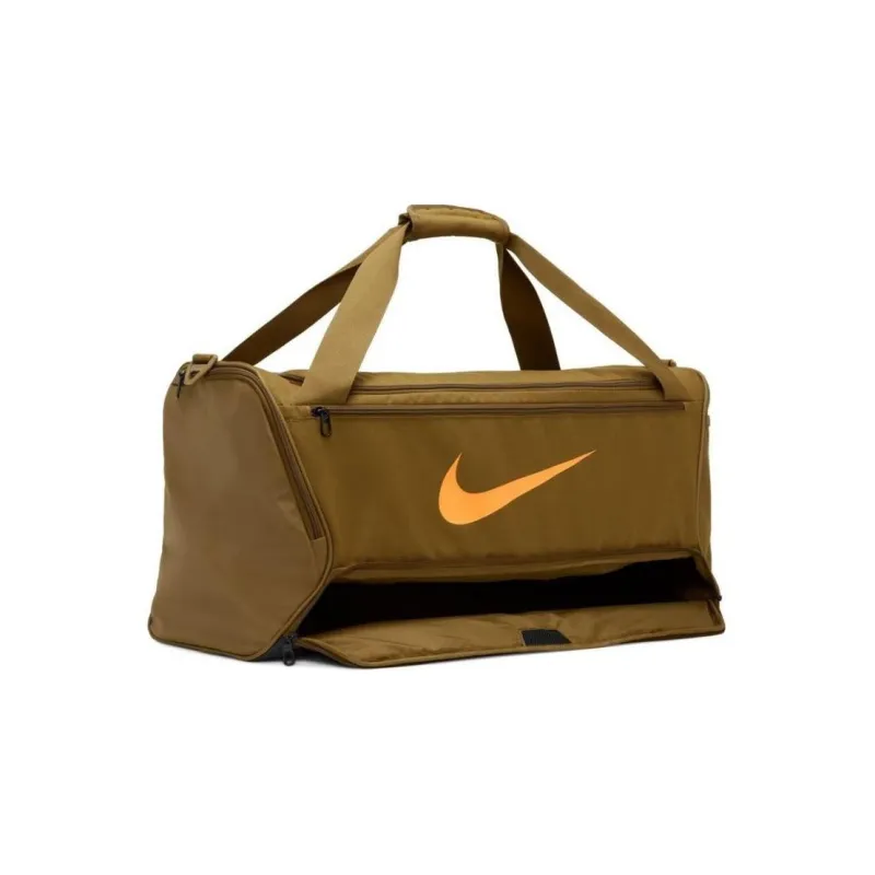 Nike Synthetic Material Portable One Shoulder Travel Bag Tubas Men's Brown-2