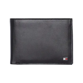 Tommy Hilfiger Leather Wallet Men's Black