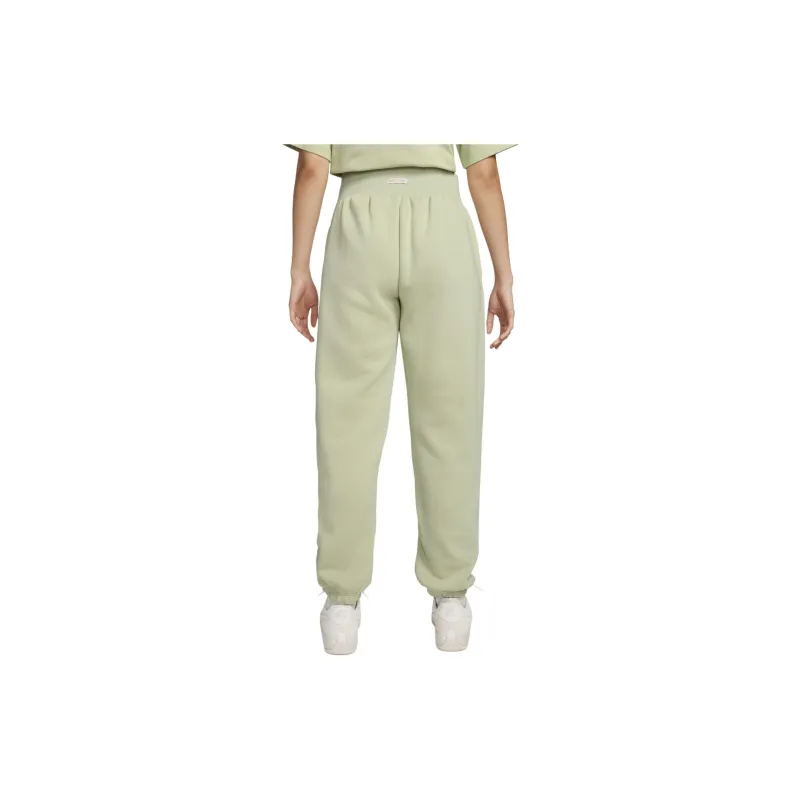 Nike Sportswear Phoenix Fleece Knitted Sports Pants Women's Light Green-1