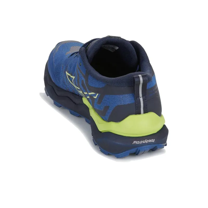 Mizuno WAVE DAICHI 8 Cushioning Wear-Resistant Low-Top Running Shoes Men's Turquoise-3