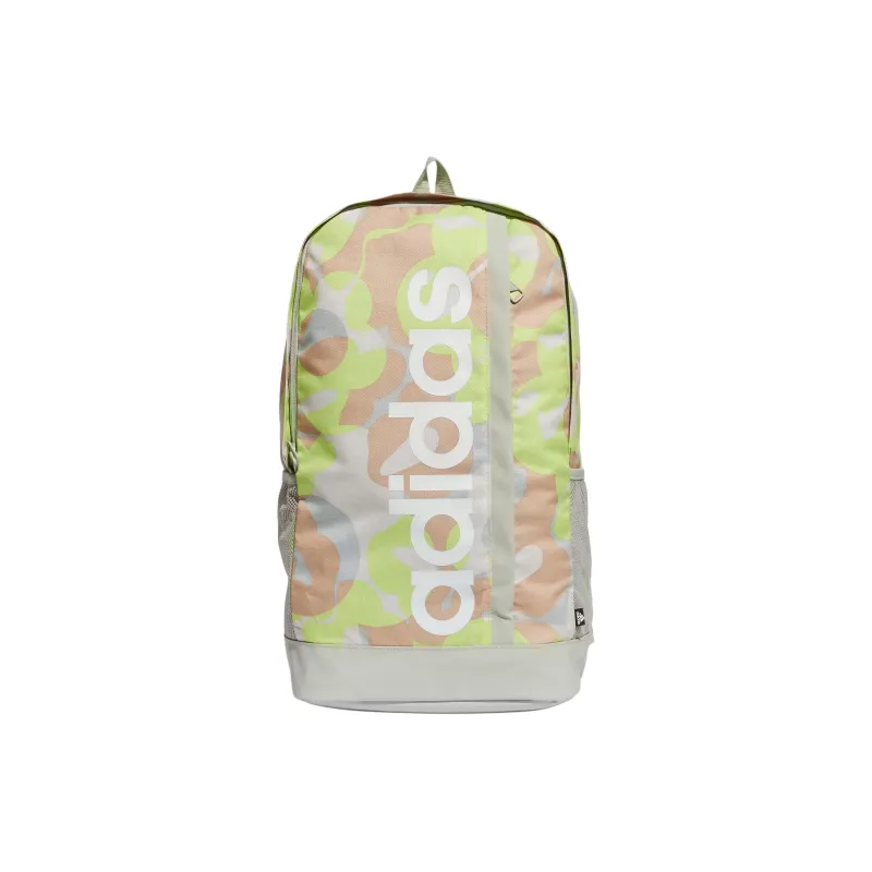 Adidas Recycled Polyester Plain Fabric Backpack Women's Multicolor & Phantom Silver & White-0