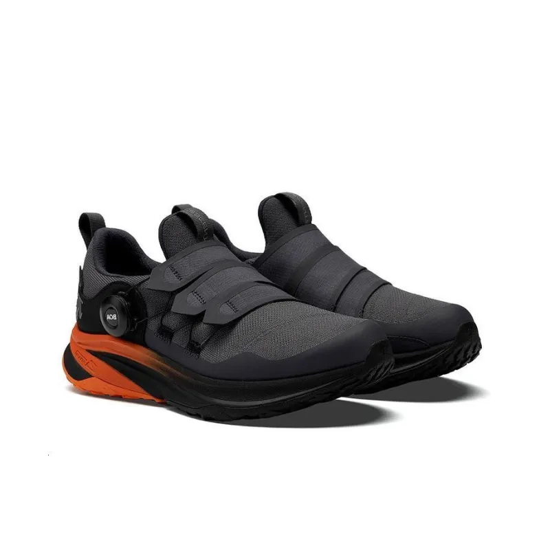 DESCENTE Abrasion Resistant Waterproof Rebound High Top Casual Running Shoes Women's Gray-3