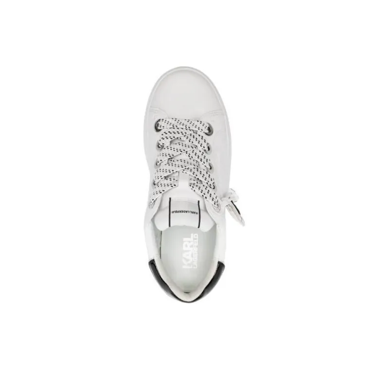 KARL LAGERFELD / Karl Lagerfeld Jeans K/Ikonic Kapri Leather Sneakers Women's-4