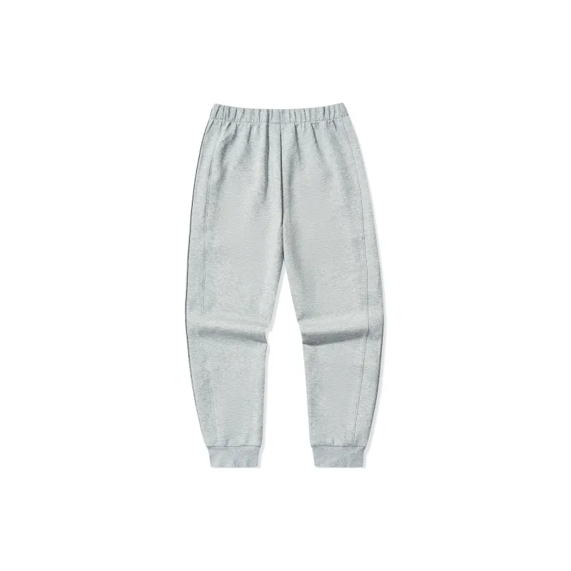 Erke Knitted Sweatpants Women's Mica Heather Gray-1