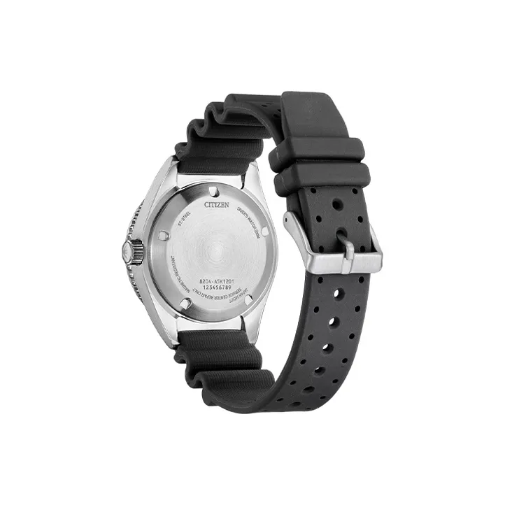 CITIZEN Automatic Mechanical Movement Rubber Strap Watch Men's Watches Orange Watch Dial NY0120 01Z-2