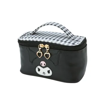 Sanrio PU Makeup Bag Women's Black