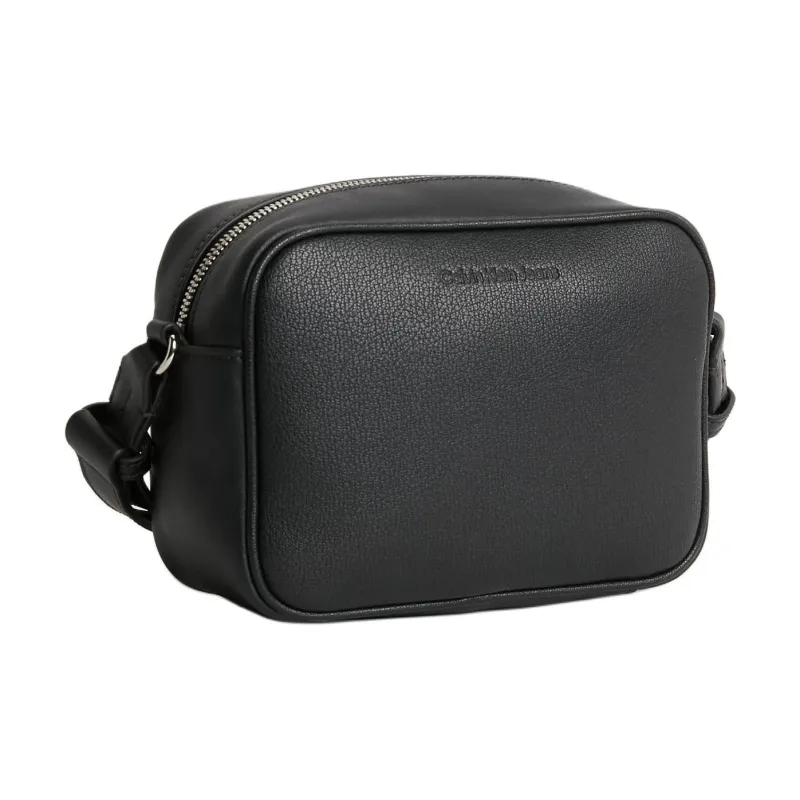 CALVIN KLEIN Artificial Leather Shoulder Bag, Crossbody Bag Women's Black-1