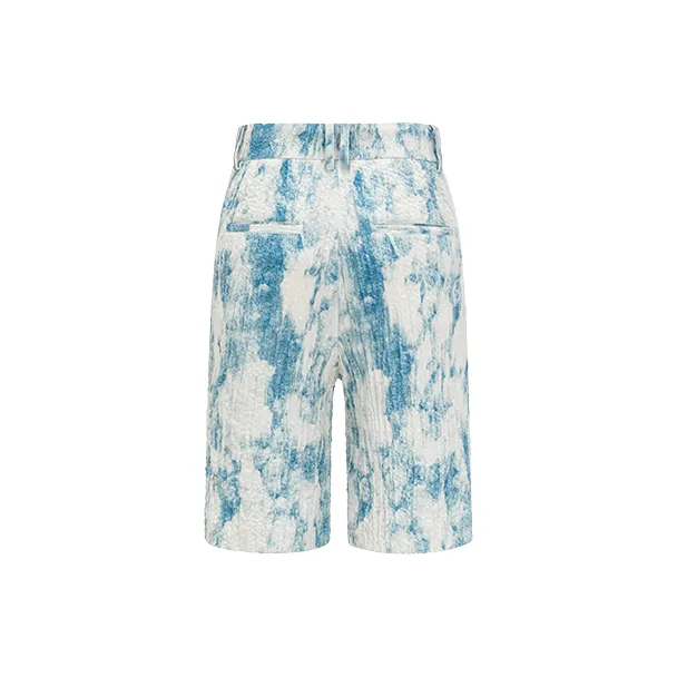 Feng Chen Wang Casual Shorts Unisex Blue-1