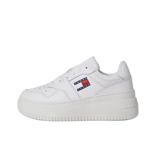 Tommy Hilfiger Skateboard Shoes Women's Low-Top White