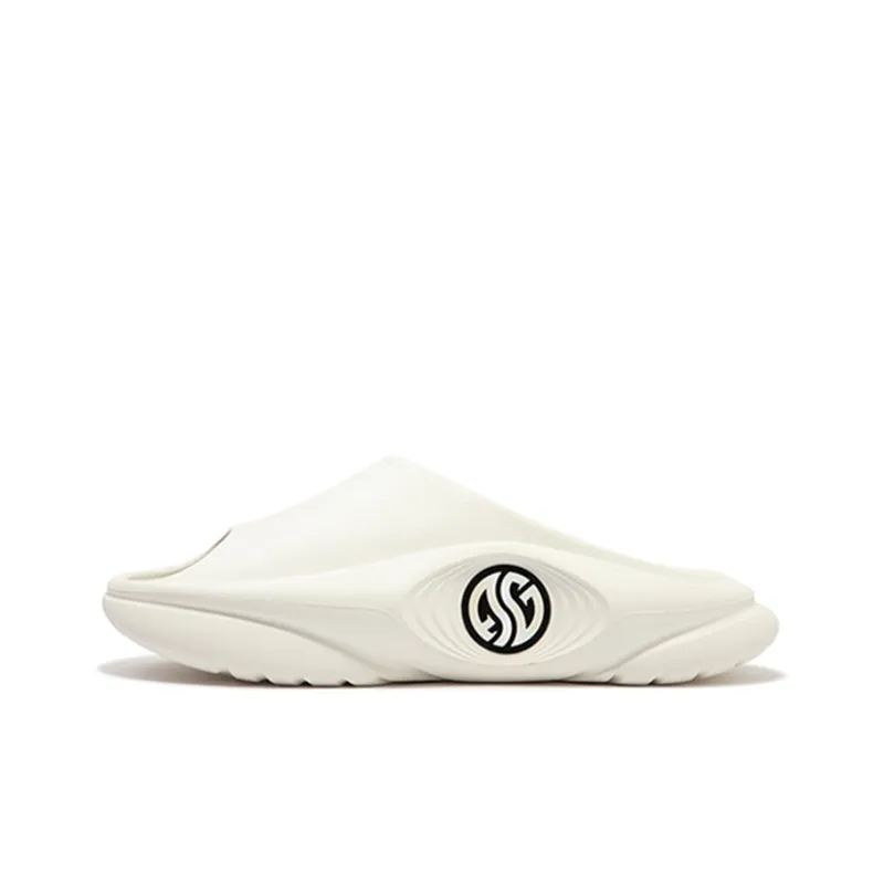 361° Slide Slippers Men's White Black-0