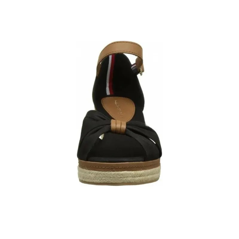Tommy Hilfiger One Strap Sandals Women's Black-3