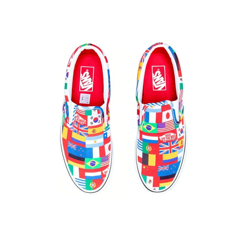 Vans Classic Slip On 'International Flags'-3