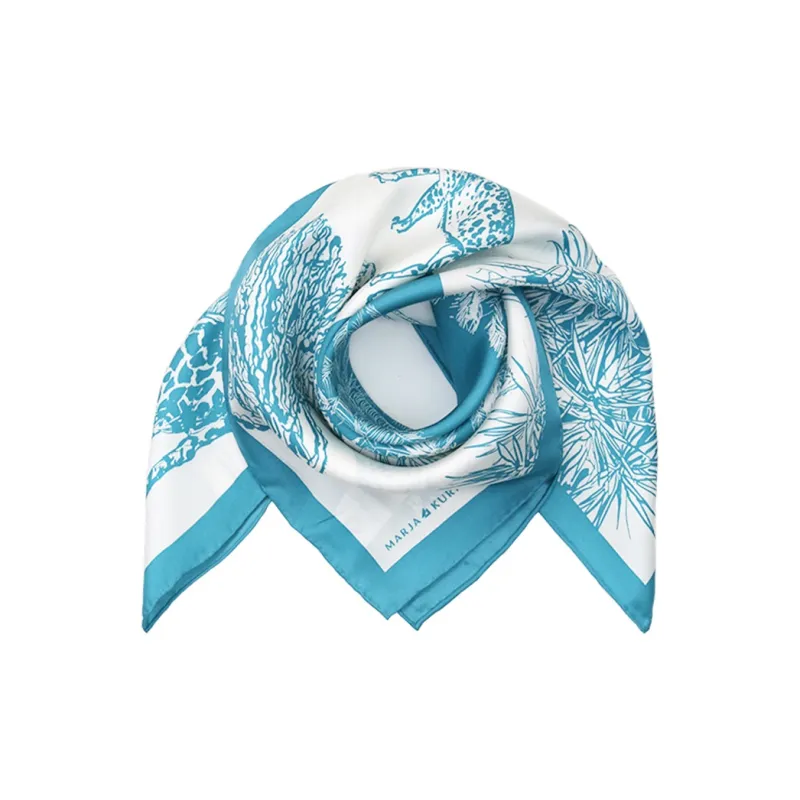 MARJAKURKI Silk Scarves Women's-1