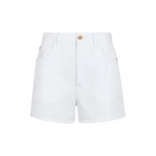 FENDI Denim Shorts Women's White