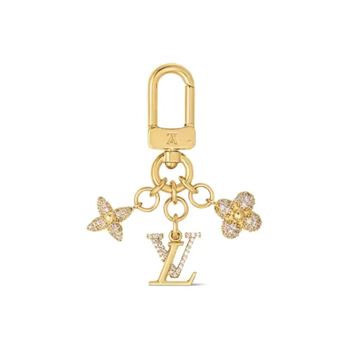 LOUIS VUITTON Micro Charms Lv Iconic Key Holder